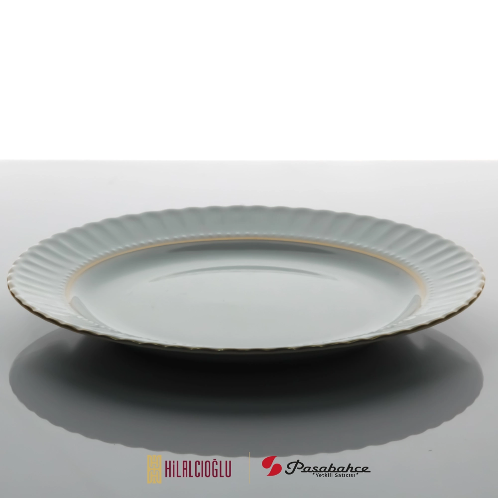 PORLAND PORSELEN SAFİR PASTA TABAK 20 CM 