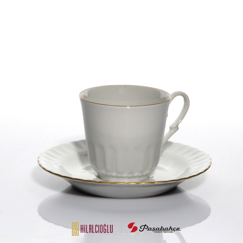 KÜTAHYA PORSELEN YALDIZLI NESCAFE TAKIMI