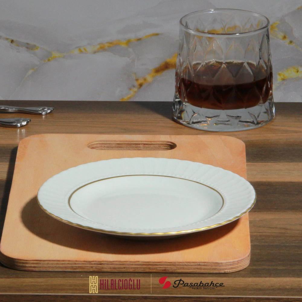 PORLAND PORSELEN SAFİR TATLI TABAK 16 CM