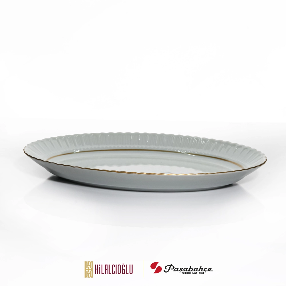PORLAND PORSELEN 30 CM KAYIK SAFİR